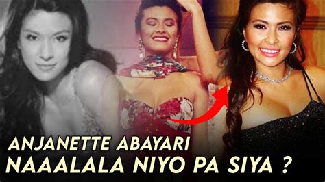 Naaalala Niyo Pa Dating Aktres Na Si Anjanette Abayari Eto Na Siya Ngayon Youtube