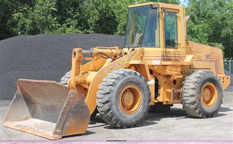 1992 Case 621 Wheel Loader In Davis Ok Item K8869 Sold Purple Wave