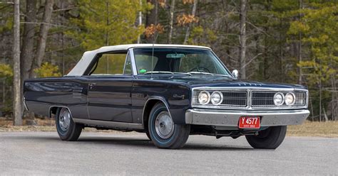Rare Rides The 1966 Dodge Coronet 500 Hemi Convertible