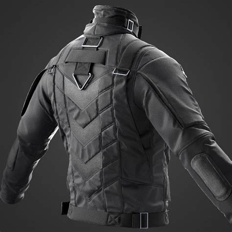 Tactical Jacket 3d Model