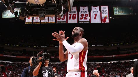Miami Heat To Retire Dwyane Wades No 3 Jersey During Three Day