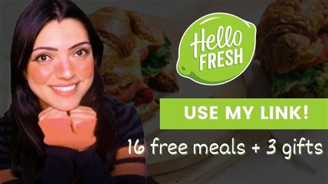 Hello Fresh Discount Code And Link Youtube