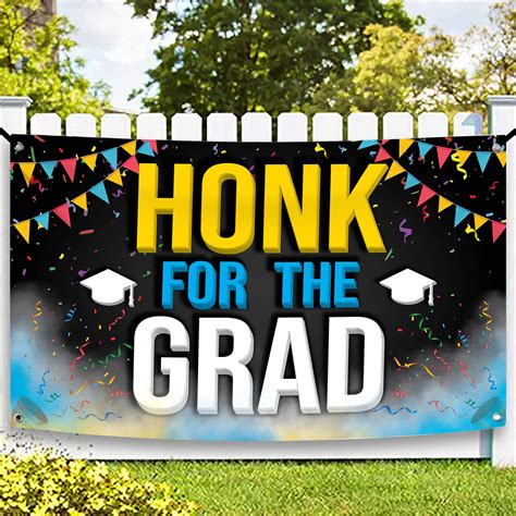 Buy Xtralarge Honk For The Grad Graduation Banner Graduation