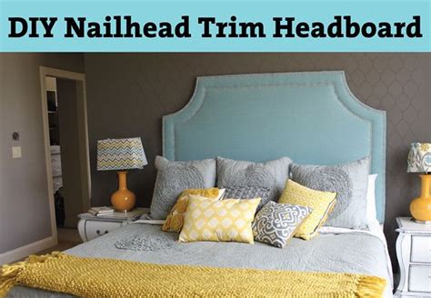 Diy Nailhead Trim Headboard I Want To Make One Diy Home Furniture