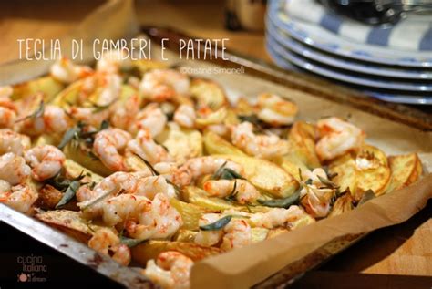Selex code di gamberi argentini surgelate 250 g. Teglia di Gamberi e patate