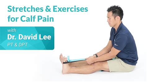 8 Simple Stretches And Exercises For Calf Pain Relief Youtube