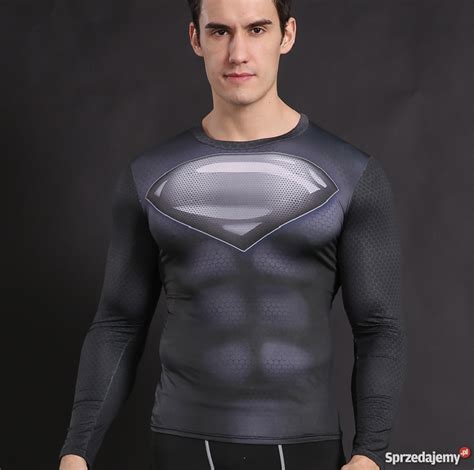 Koszulka Termoaktywna Rashguard Dc Superman Na Si Ownie R L Jaworzno Sprzedajemy Pl