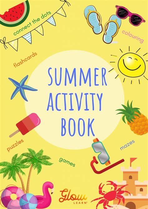 Summer Activity Ebook Glow Learn Summer Activities For Kids