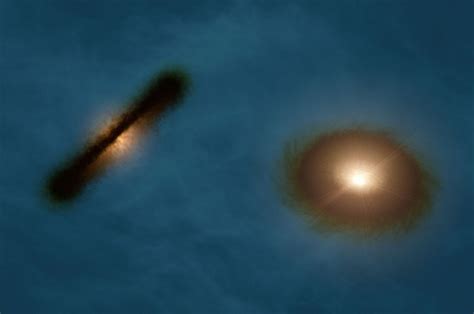 Alma Spots Double Star With Bizarre Planet Forming Discs Wonder Of