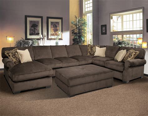 Great couch and love seat for the price! Cool Oversized Couches Living Room - HomesFeed