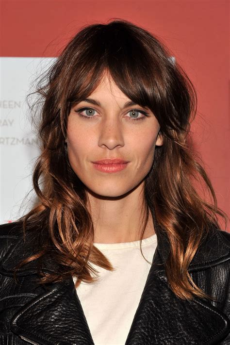 35 of the most gorgeous long hairstyles with bangs alexa chung hair long hair with bangs