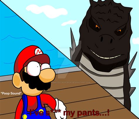 Smg4 Mario Meets Godzilla 2014 By Terryzillasaurus On Deviantart