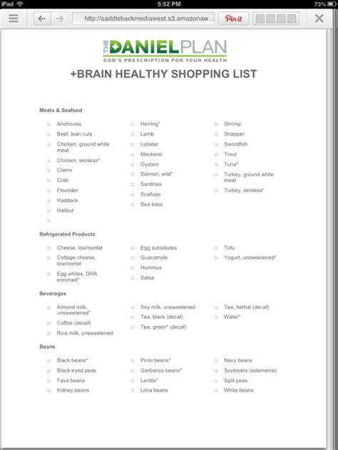 Look for the list of ingredients on the label (not the nutritional value) to make sure all the ingredients comply with the daniel fast guidelines. 2nd page for the Daniel plan shopping list #shedplans in ...