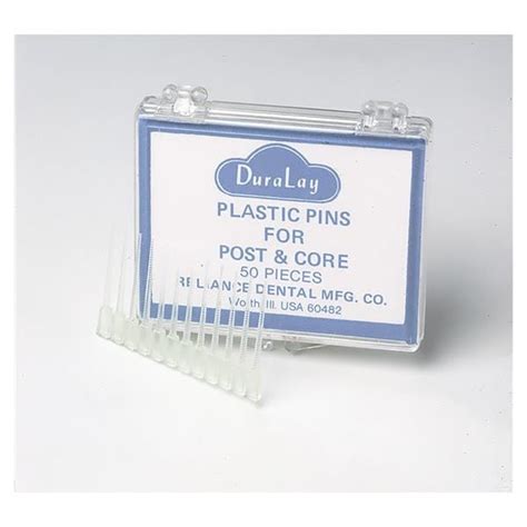 Duralay Plastic Pins 50pk Henry Schein Dental