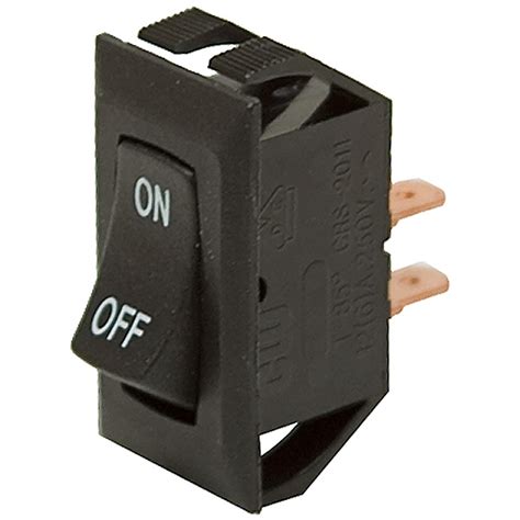 Spst 16 Amp Rocker Switch Toggle Switches Switches Electrical