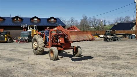 1970 Allis Chalmers 175 Tractor For Sale Running And Operating Video