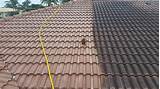 Photos of Pressure Cleaning Tile Roof