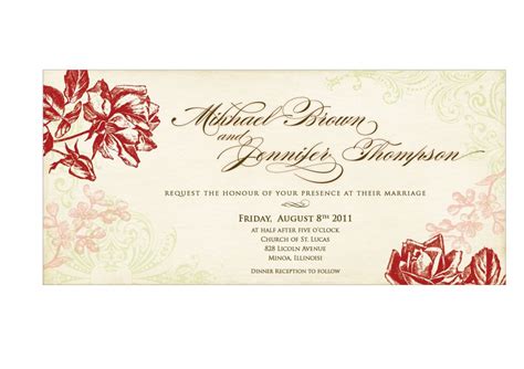 Using Wedding Invitation Templates - Wedding and Bridal Inspiration