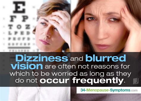 Symptoms Dizzy Light Headed Blurred Vision