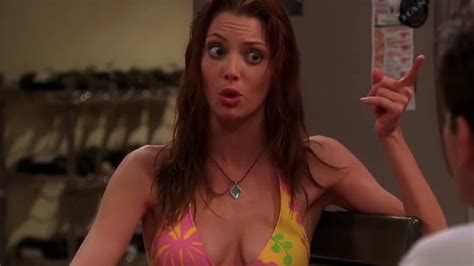 April Bowlby On Bikini From Two And A Half Men Youtube