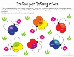 Tertiary Colors | Tertiary colors, Primary colors activity ...