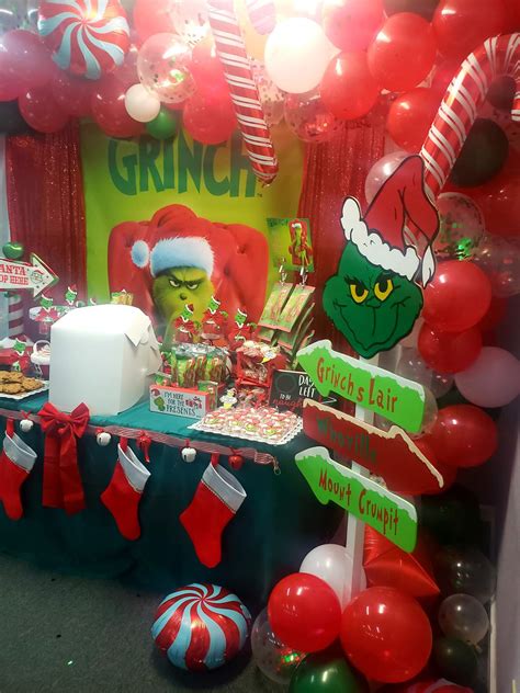 Grinch Birthday Party Ideas Photo 12 Of 13 Catch My Party