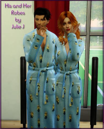 His And Her Robes At Julietoon Julie J Sims 4 Updates