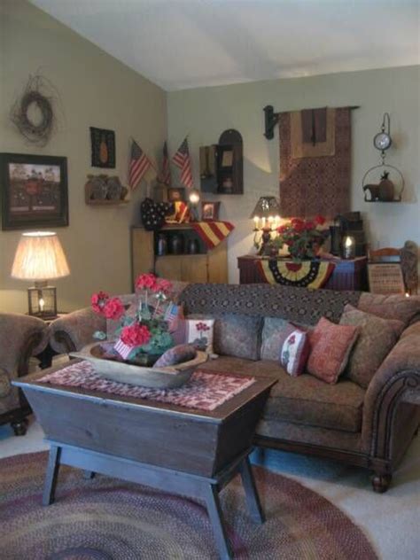 17 Best Images About Primitive Americana Living Room