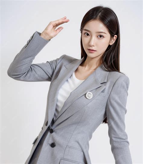 Premium Photo | Business models photo portrait of young asian business