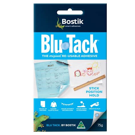 Bostik Blu Tack Reusable Adhesive Smart Adhesives Winc