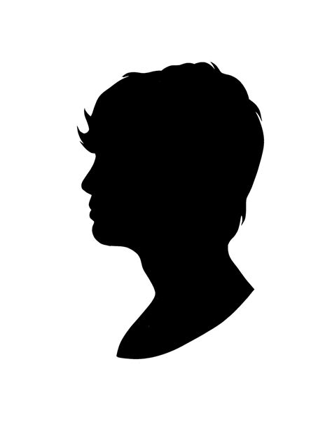 Man Face Profile Silhouette At Getdrawings Free Download