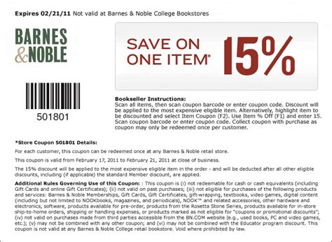 This page contains a list of all current barnes & noble coupon codes that have recently been submitted, tweeted, or voted working by the community. Barnes And Noble Coupon Thread Part 2 - Page 145 - DVD ...
