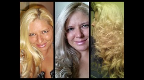 Developer if you are going for something a tad darker without going too dark. HOW I FIXED MY BLONDE HAIR WHEN I DYED IT GREY FROM BOX ...