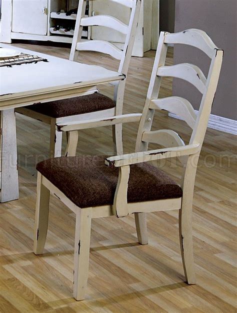 Shop allmodern for modern and contemporary wood dining chairs to match your style and budget. Distressed Wash White Finish Country Style Dining Set