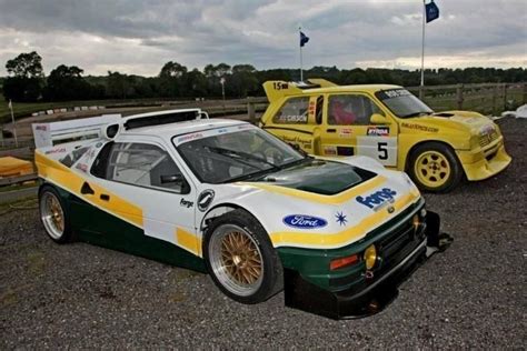 Two Of The Most Iconic Rallycross Cars The Ford Rs200 And Metro 6r4