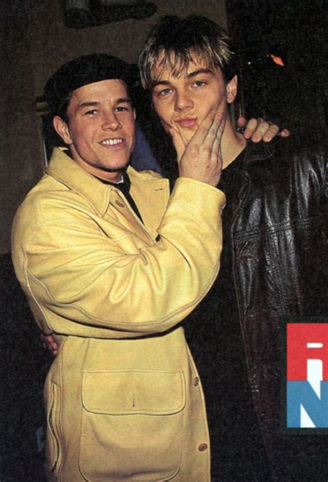 Marky Mark And Leonardo Dicaprio Rolling Stone 1995 Leonardo Dicaprio Young Leonardo