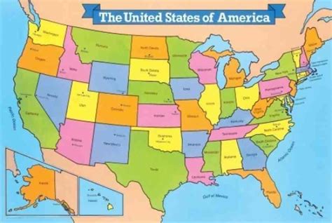 World Maps Library Complete Resources Maps Of The United States For Kids