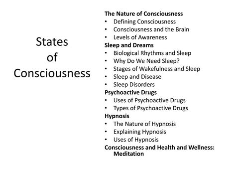 Ppt States Of Consciousness Ch 5 Powerpoint Presentation Free Download Id5588032