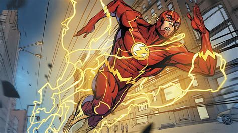 Hd Wallpaper Comics Flash Dc Comics Wallpaper Flare