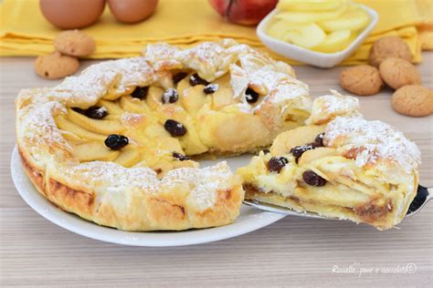 Maybe you would like to learn more about one of these? TORTA di MELE e Amaretti con Pasta Sfoglia dal Ripieno ...