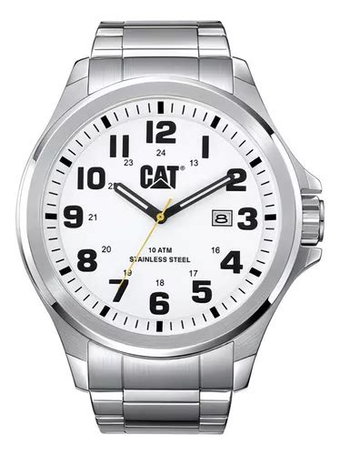 Reloj Caterpillar Hombre Operator Steel Sumergible Atm Color De La