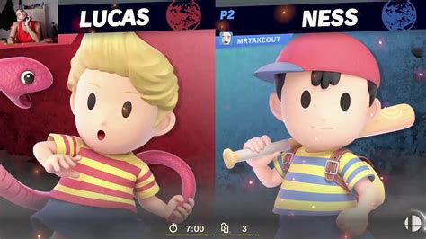 Super Smash Bros Ultimate Lucas Vs Ness Youtube