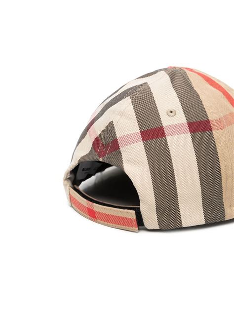 Burberry Vintage Check Reversible Baseball Cap Farfetch