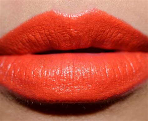 The Summer Season Mac Neon Orange Lipstick