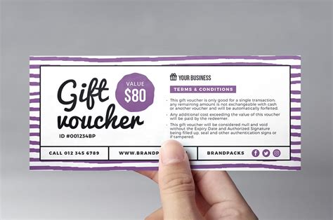 Gift Voucher Template Psd Free Download Printable Templates Free