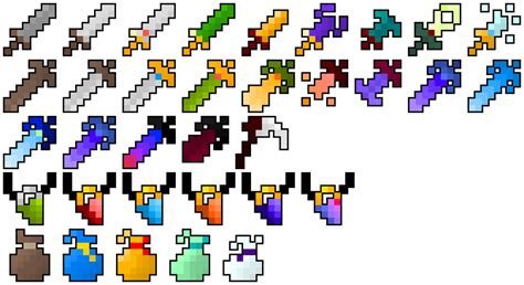 Pixeled Item Sheet 8x8 By Fatpixeledcat On Deviantart