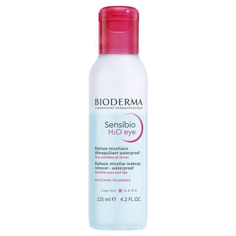 Buy Bioderma Sensibio H2o Eye Biphasic Micellar Makeup Remover For Sensitive Skin 125ml Online