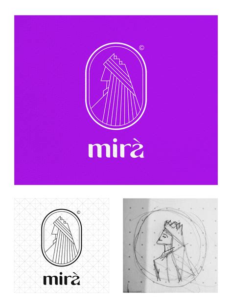 Mira A Luxury Beauty Brand R Logodesign