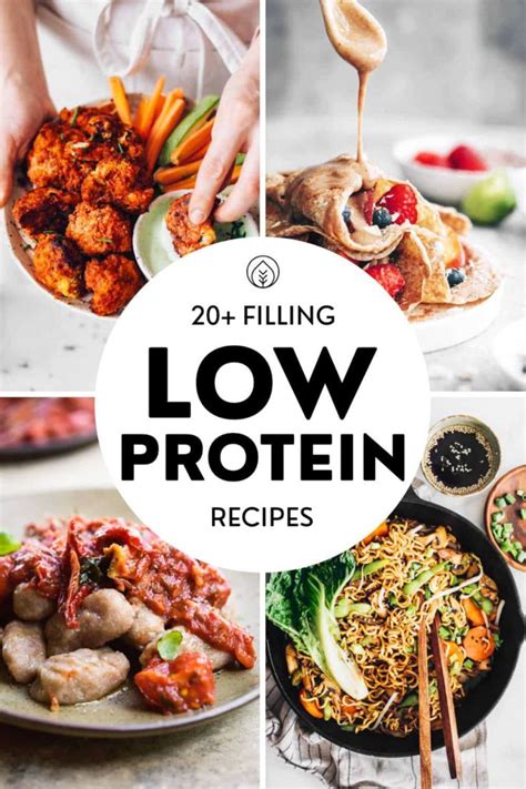 20 Filling Low Protein Recipes Breakfast To Dinner Nutriciously