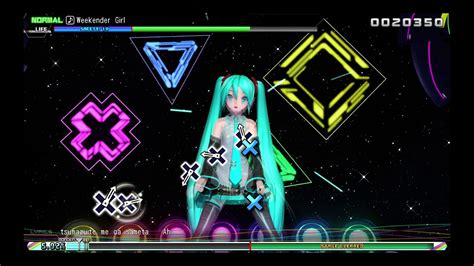 Hatsune Miku Project Diva Future Tone Первый запуск игры тестовый